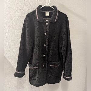 Blair Fleece Button Up Jacket Size Large
